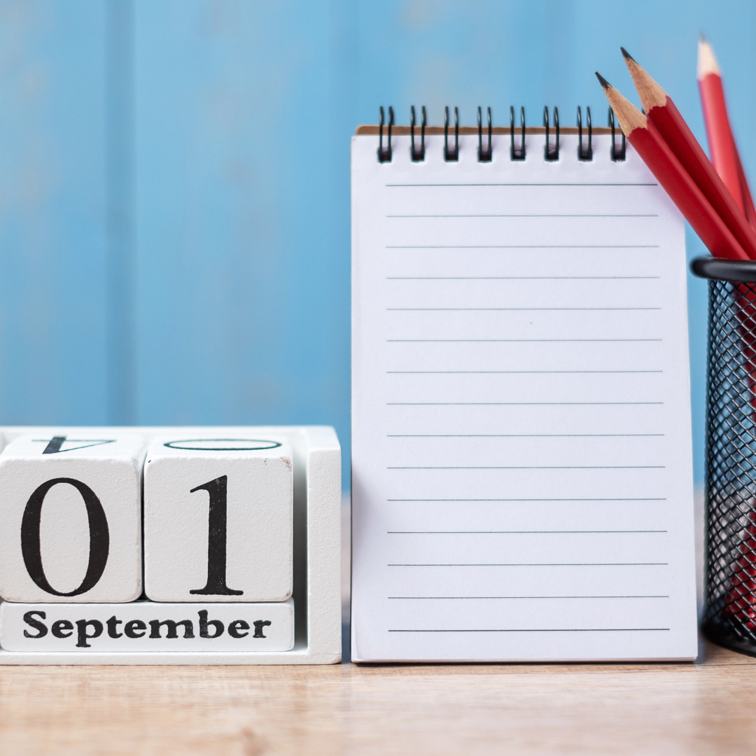 Important September deadlines